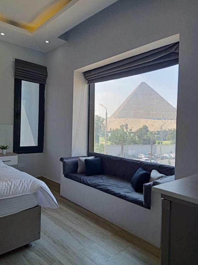 Elite Pyramids Inn Kafret el-Gabal Eksteriør bilde